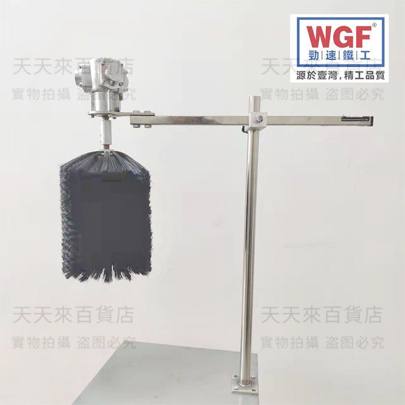 原裝WGF氣動毛刷自動化噴涂流水線靜電尼龍除塵毛刷一件代發