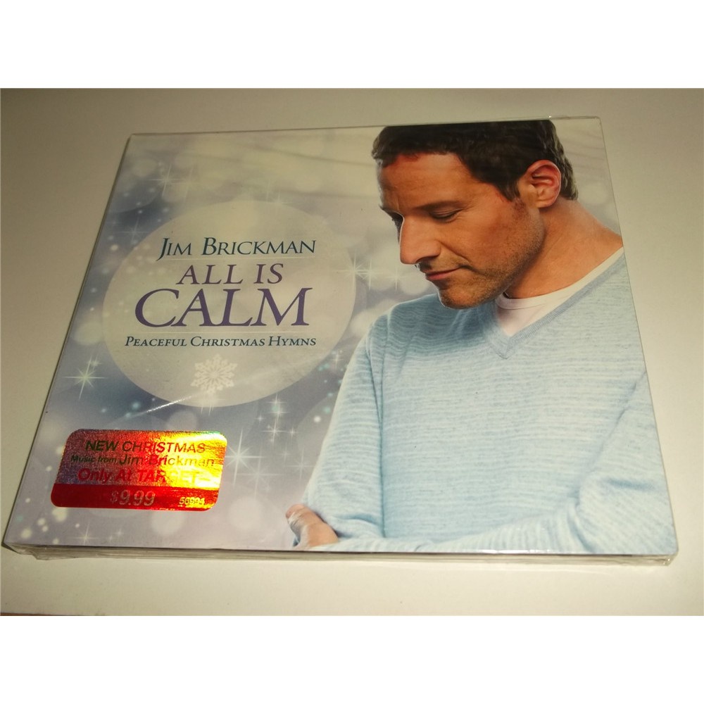 正版CD《金布里克曼》聖誕鋼琴演奏專輯／ Jim Brickman - All Is Calm全新未拆