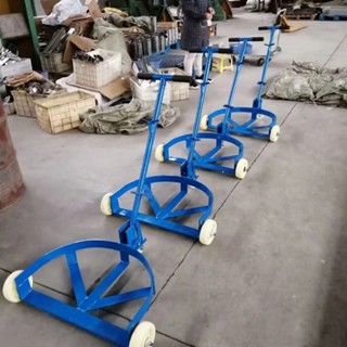*限時熱銷*低位油桶搬運車手拉油桶車開口便攜式扶桶手推油桶車移動底座
