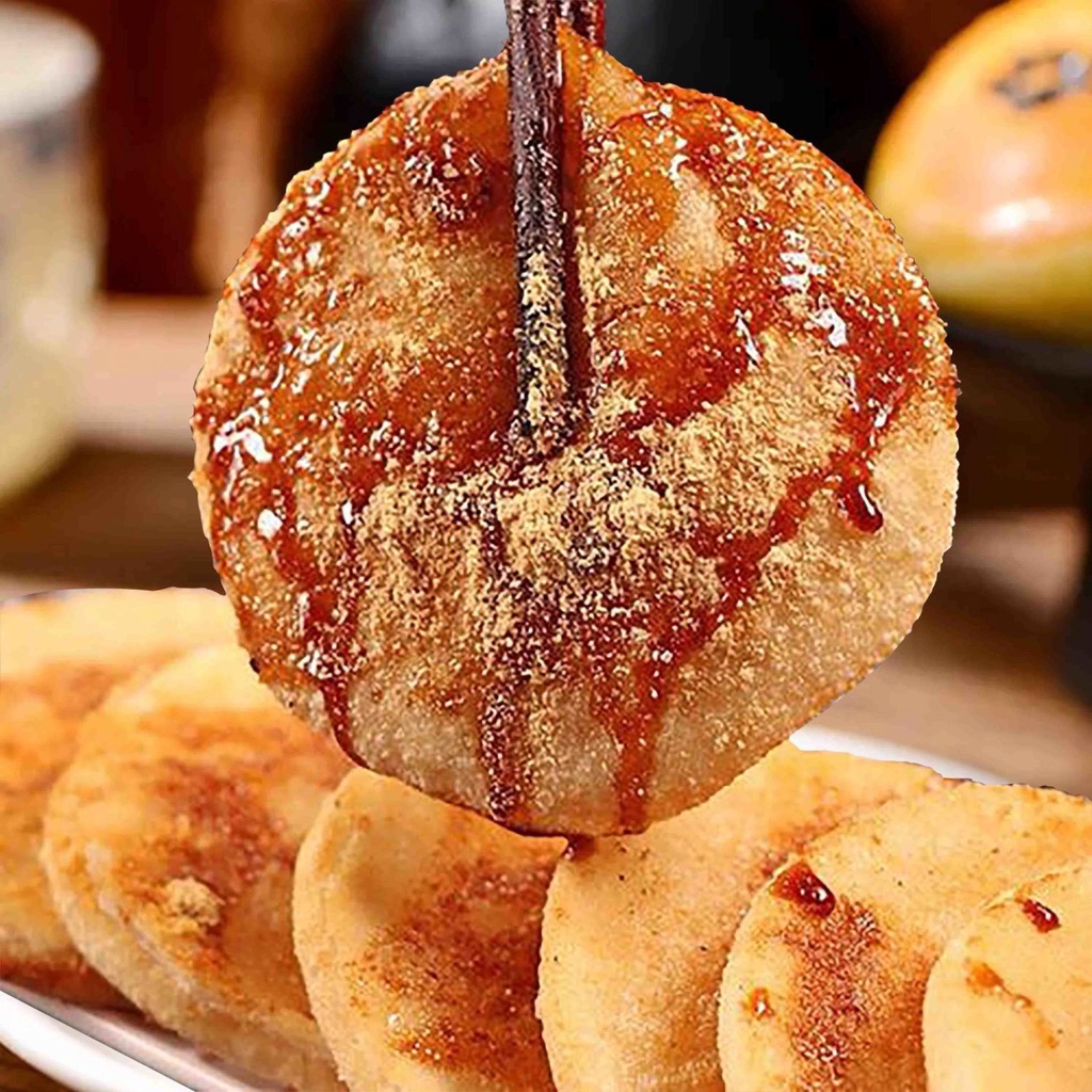 湖南特產糯米糍粑粑紅糖純手工糯米美食年糕好吃的早餐半成品食品