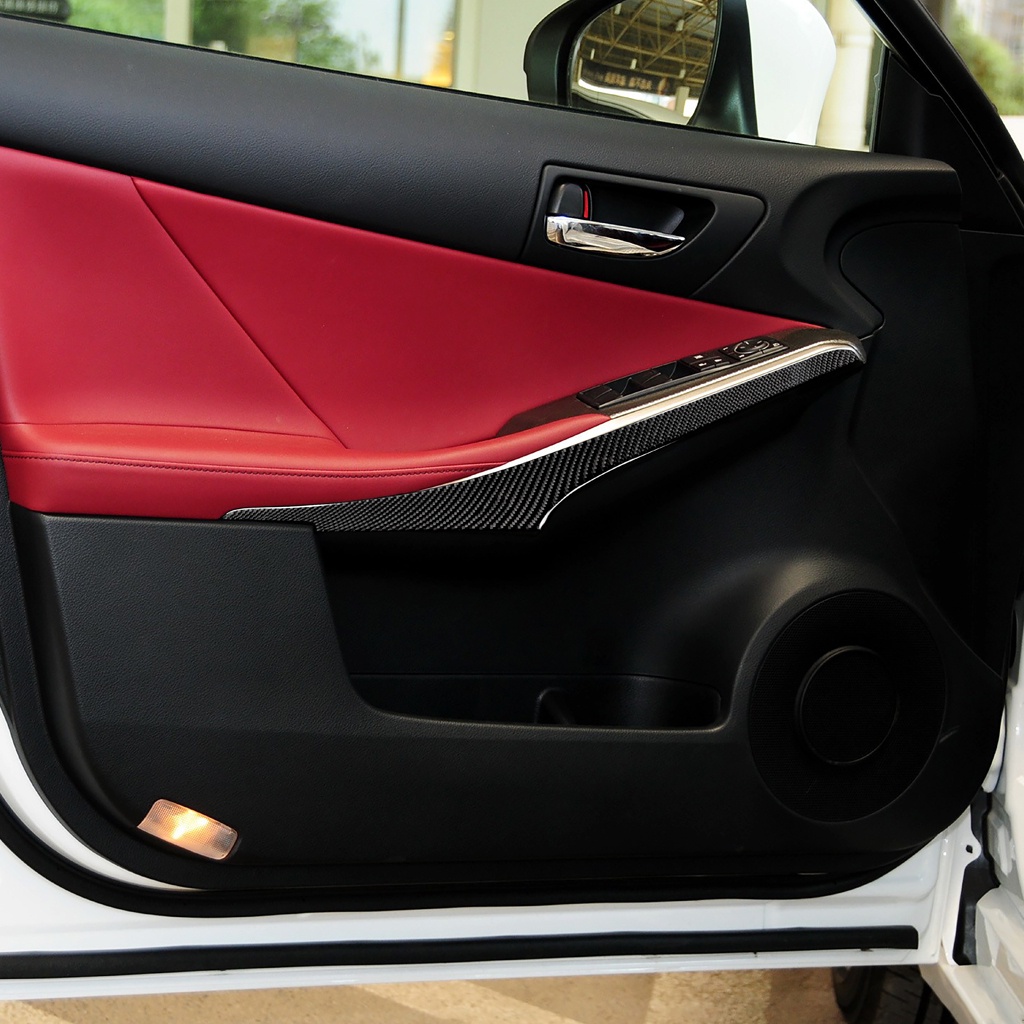 ✨2013-2020年 凌志 Lexus IS250 車門裝飾條 碳纖維 內飾改裝 內門板飾條 卡夢 內飾貼