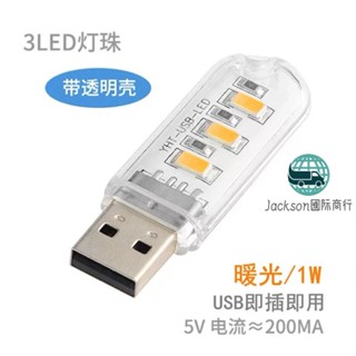 五金促銷🚚高亮LED小檯燈 宿舍臥室床頭5V USB小夜燈 24燈珠 12W 行動式燈 MY