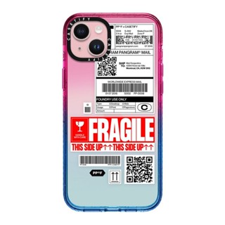 casetify 保護殼 iphone 15/15 plus「易碎」行李標籤 pp-0008