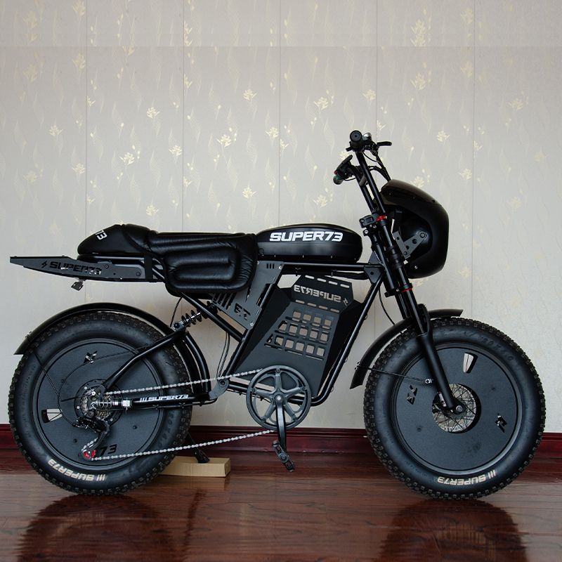 【臺灣專供】鳳凰電動腳踏車SUPER73同款變速雪地山地男女越野寬胎助力電瓶車