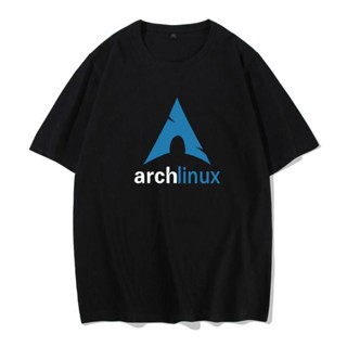 程式員arch linux原始碼程式設計開發極客短袖純棉T恤男衫春夏季裝