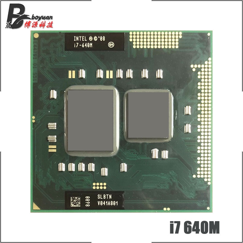 ✾【】英特爾酷睿 I7-640m i7 640M SLBTN 2.8 GHz 二手雙