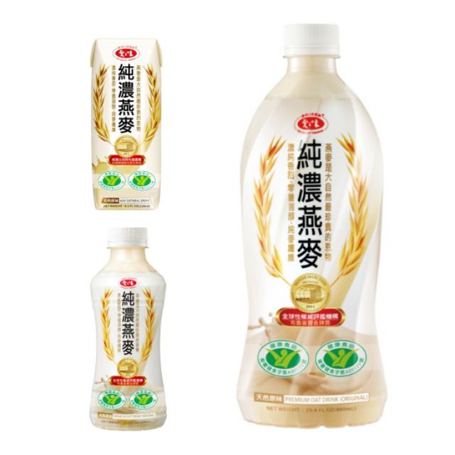 愛之味 純濃燕麥 250ml  290ml  24瓶/箱 880ml 12瓶/箱 ✨５％蝦幣回饋✨