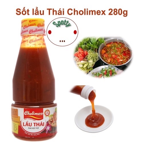 Gia Vị Lẩu Thái Cholimex Chai 280g 越南 州麗美牌 泰式火鍋調味醬