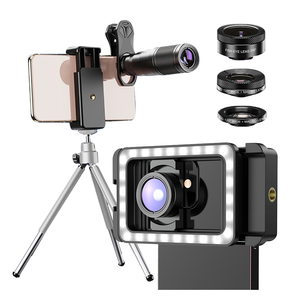 APEXEL 22倍望遠鏡頭套組 長焦鏡頭 /微距 單筒望遠鏡 手機鏡頭 手機望遠鏡 望遠鏡 微距鏡頭 外接