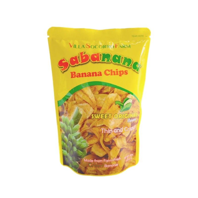 Sabanana Banana chips pisang kering