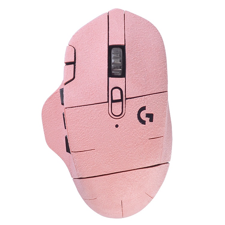 【精選熱銷】於羅技G604滑鼠貼全包舒適手感防滑吸汗Alcntr材質貼膜 小友優選