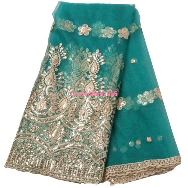 L推薦好物#3629印度新疆舞蹈亮片紗麗網紗繡花布旗袍連衣裙蕾絲服裝面料lace