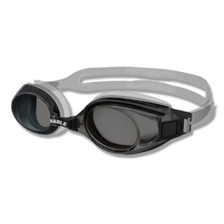 SABLE 黑貂 長泳型泳鏡(游泳 防霧 抗UV 塑鋼玻璃鏡片 透明
