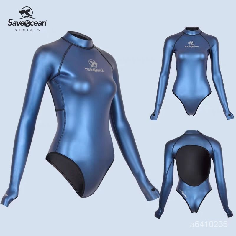 優選好物 自由潛濕衣BESTDIVE SaveOcean 2MM炫彩自由潛水濕衣潛水服 修身 YHXB