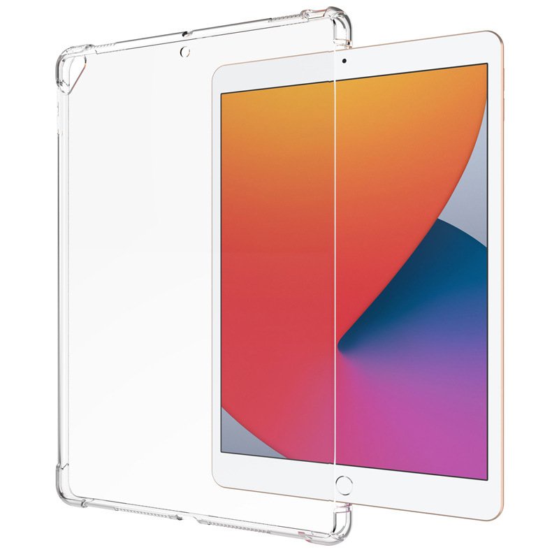 熱銷-學良3C-適用iPad smart cover保護套 兼容keyboard鍵盤 四角氣囊防摔透明