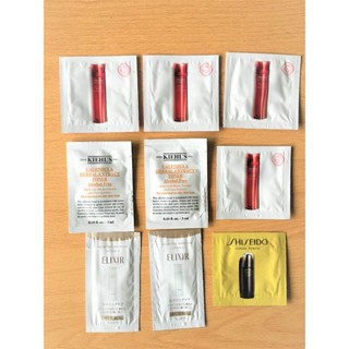 資生堂奇蹟露1.5ml*4+契爾氏金盞花植物精華化妝水3ml*2+資生堂極上御藏柔膚露2ml+怡麗絲爾膠原彈潤精華水*2