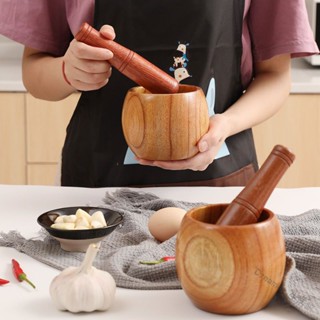 臺南出貨 搗蒜器 研磨缽 搗盅 搗碎器 磨泥器 壓蒜器 木製搗蒜器實木傢用實木老式蒜臼子手動老式痠棗木搗藥搗蒜罐