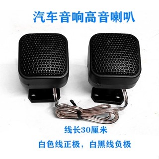 汽車音響一對高音改裝喇叭車載高音家用低音炮改裝高音通用