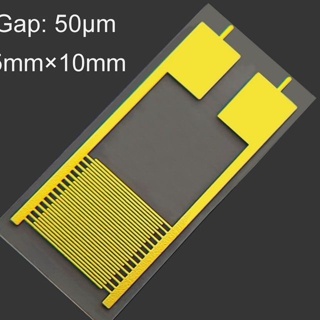 電容 配件 50微米柔性叉指電極PET電容陣列氣體濕度醫療傳感器芯片IDE