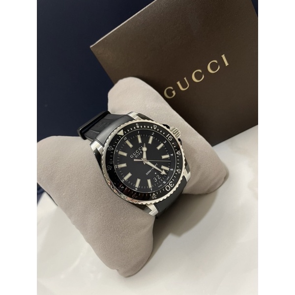 二手）Gucci 古馳手錶 專櫃購入 男錶 時尚