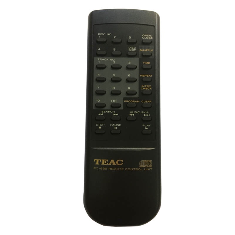 ㊣【可直接使用】適用于TEAC CD機音響遙控器RC-639家用遙控器家用遙控器