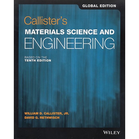 <麗文校園購>Callister`s Materials Science and Engineering Global Edition 9781119453918