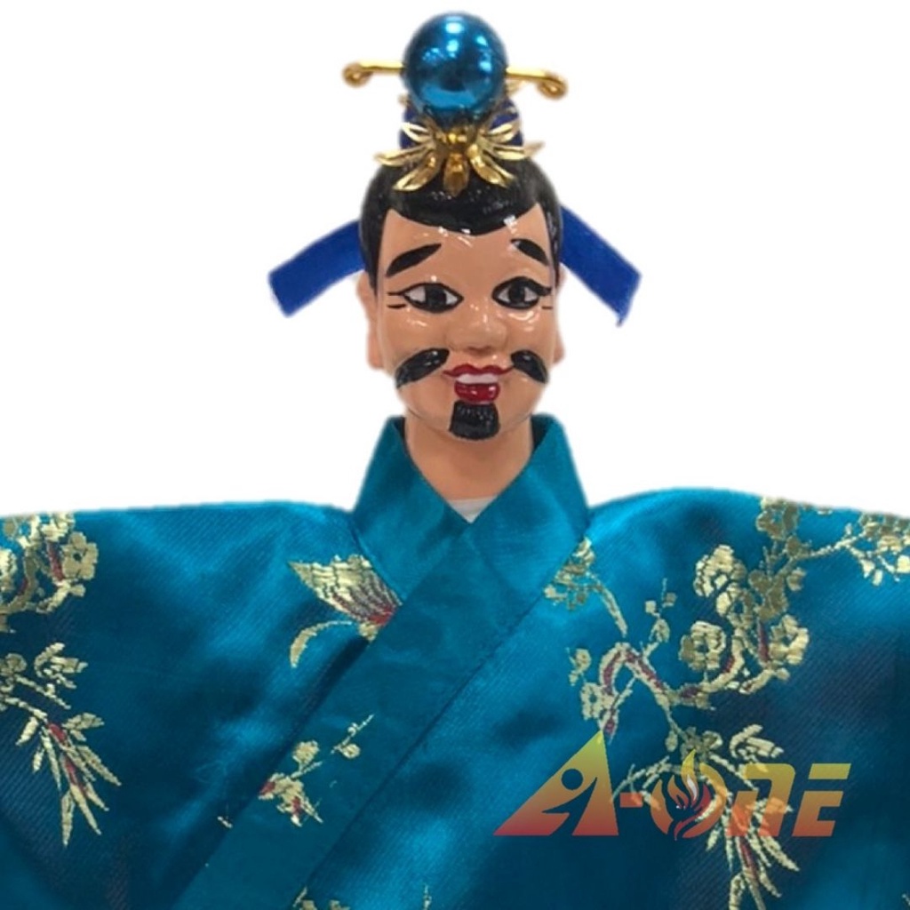 【A-ONE 匯旺】風趣智者 精緻布袋戲練功偶 有內體可換衣 (送Taiwan胸章 戲偶架) 道具課堂 布偶人偶手偶玩偶