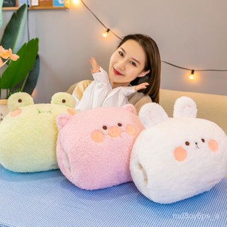 臺灣熱銷🌸可愛動物暖手抱枕午睡枕學生插手暖手神器辦公室睡覺抱枕女生午休 LL0J