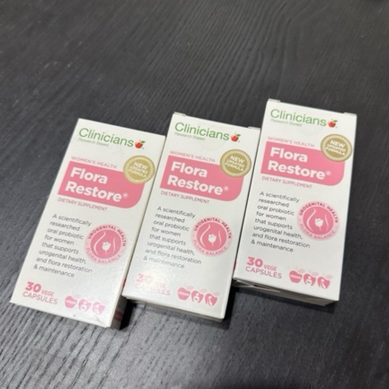 紐西蘭帶回 正品Clinicians 科立純 益生菌 30顆 FloraRestore 女性專用益生菌 私密保養30粒