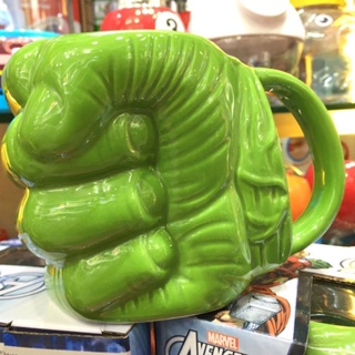 馬克杯 漫威 綠巨人 拳頭 杯 浩克 杯子 大容量 陶瓷 杯 馬克杯 創意 個性 咖啡 水杯 漫威杯子 陶瓷杯