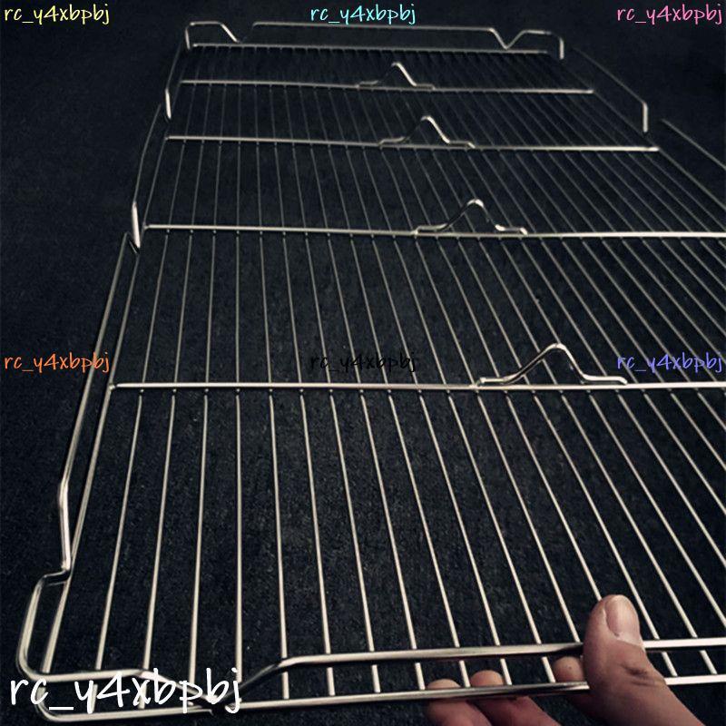 熱銷*優選不銹鋼豬肉網 加粗豬肉網架 豬肉涼架蛋糕涼網冷卻架加粗燒烤網阿昆百货