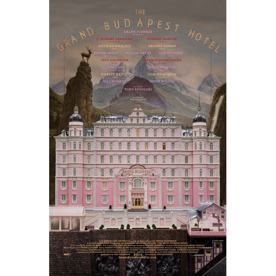歡迎來到布達佩斯大飯店 A3+ A2電影海報多款 🇹🇼全現貨本島直出📦 The Grand Budapest Hotel
