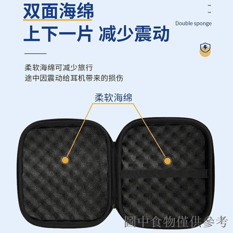 熱賣適用HIFIMAN HE560 2021新版平板振膜頭戴式耳機收納包保護盒硬殼