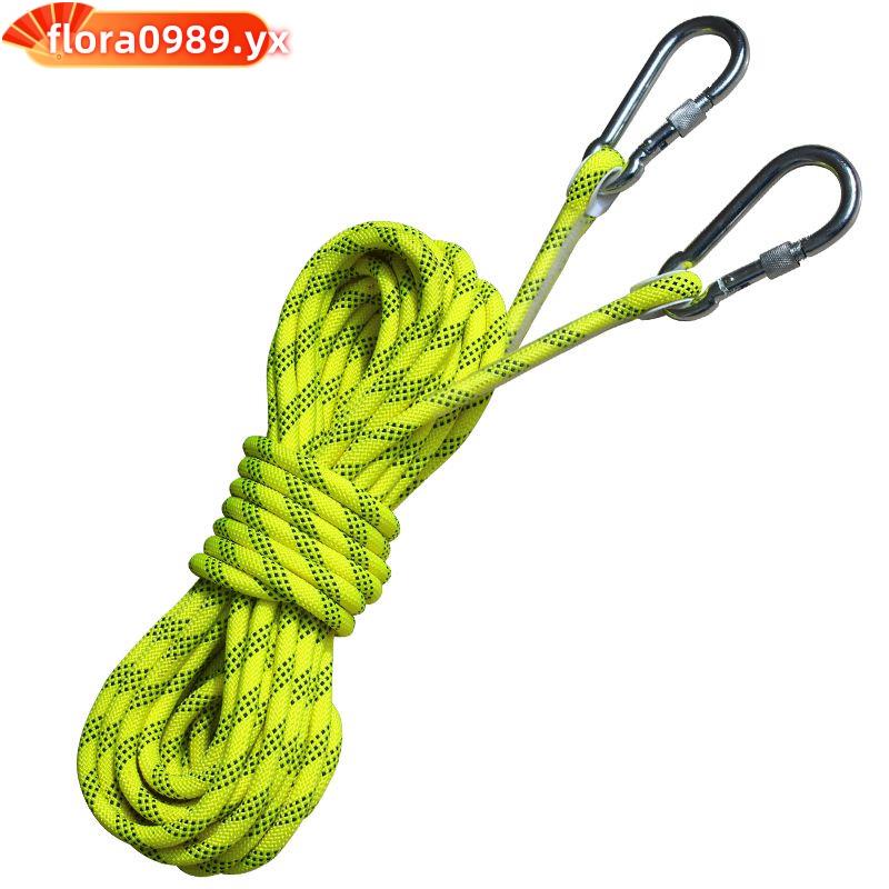 新品#熱賣中繩登山繩攀巖輔助繩繩攀登靜力繩裝備繩子耐磨繩索