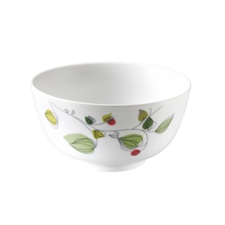 【美國康寧 CORELLE】 綠野微風中式飯碗（有底座）