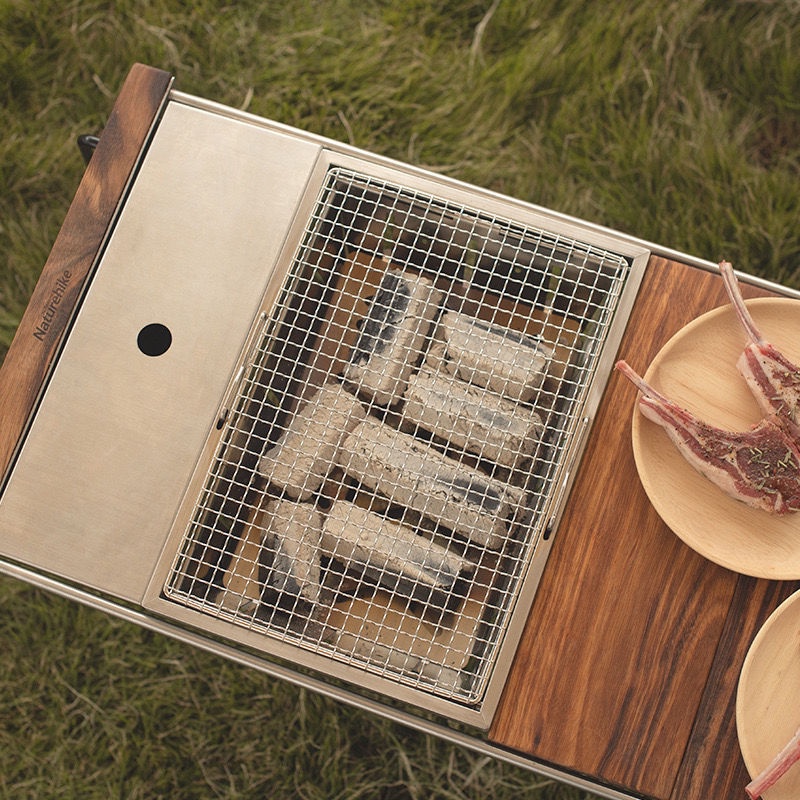 ⛺️新品上架 底價衝量⛺️ Naturehike 挪客 IGT桌 不銹鋼 折疊 燒烤架 戶外 燒烤爐 家用 小型 烤肉爐