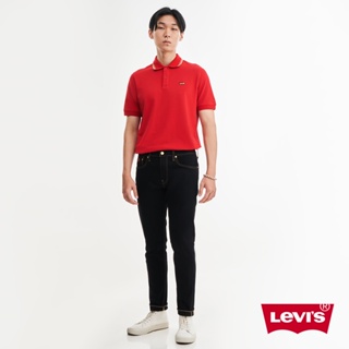 Levis 上寬下窄 512低腰修身窄管牛仔褲/金耳/簡約黑石洗/彈性布料 男款 28833-1285 人氣新品