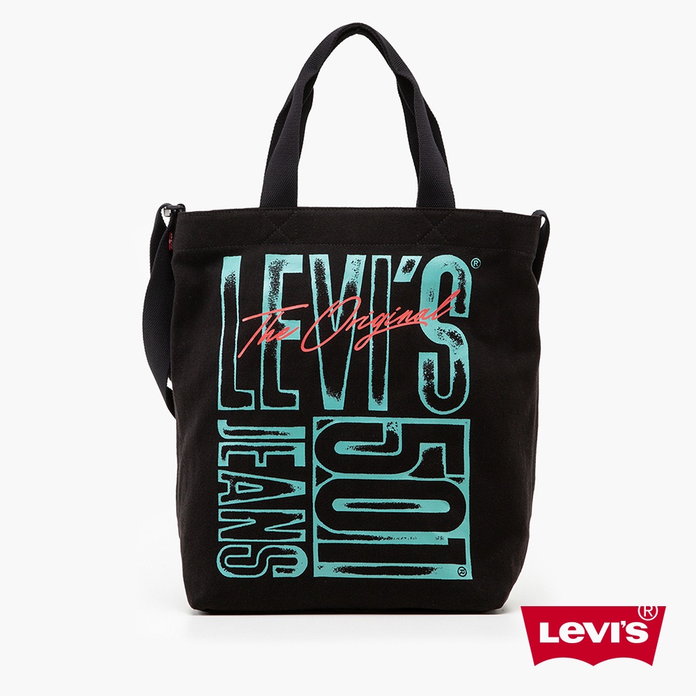 Levis 501 150周年紀念款 托特包 魚子黑 男女 D7703-0001 人氣新品