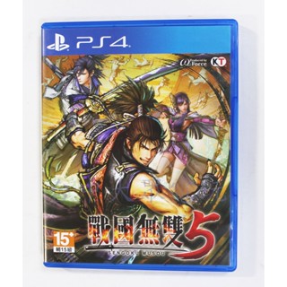 PS4 戰國無雙 5 SAMURAI WARRIORS 5 (中文版)**(二手光碟約9成9新)【臺中大眾電玩】