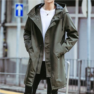 外套男 長版男外套 中長版外套 男生外套 男外套 男裝 風衣男 英倫風 韓版夾剋外套 男士大衣 長版外套 休閒外套 外套