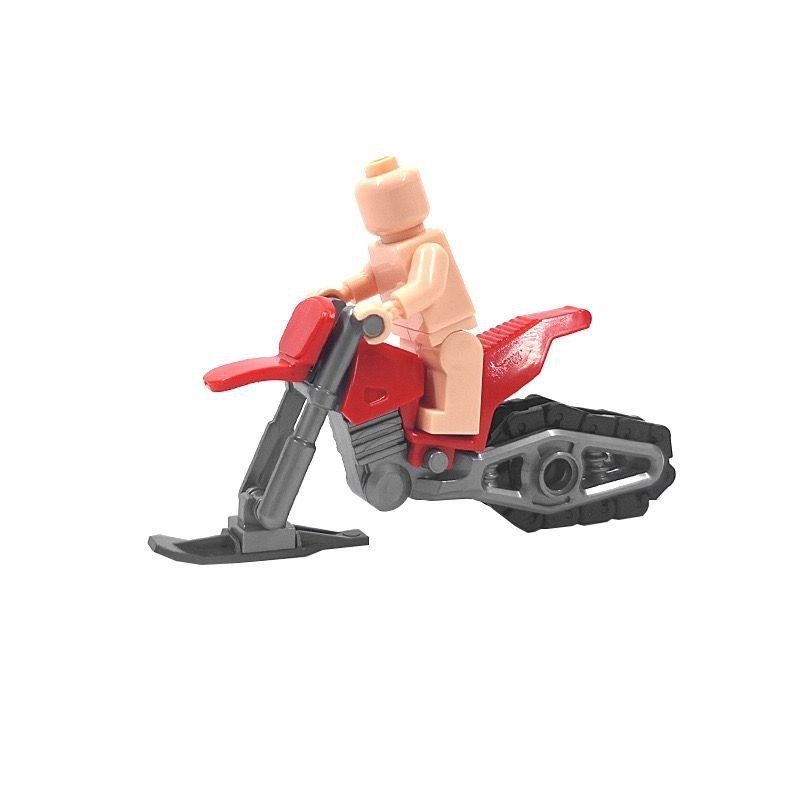 🔥無憂の童趣屋😊小紅書同款DIY MOC小顆粒積木玩具 人仔配件 載具 摩託車 小綿羊 公主車兼容樂高