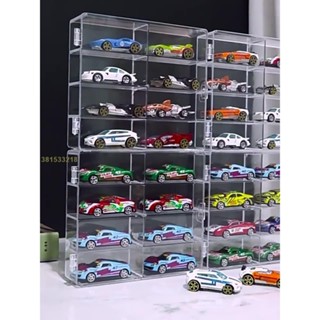 <顔羽aclm> Hotwheels風火輪收納盒TVL男孩玩具車車模多美卡TOMSC模型展示盒