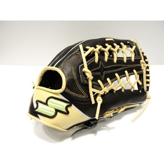 日本品牌 SSK 高級牛皮 全牛皮 棒壘球 野手手套 外野網檔 黑(DWG4124I) 附贈手套袋