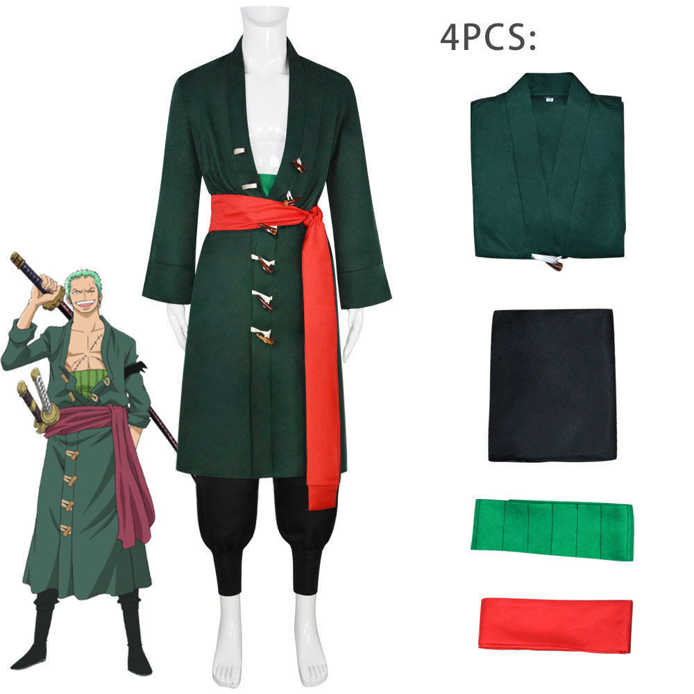 海賊王cosplay服裝索隆COS服和之國卓洛兩年后角色扮演服裝工廠