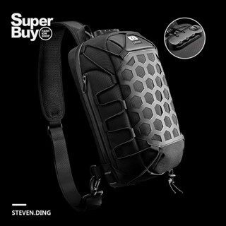 【預售】大容量腰包/胸包 防水防盜斜揹包/側揹包/單肩包 OZUKO騎行包/跑步包/男女運動包包 側包/斜包