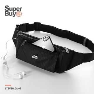 <Superbuy>防水運動腰包/反光隱形腰包/夜跑腰包 健身房手機包 戶外多功能登山包 多口袋跑步訓練包/室內健身裝備