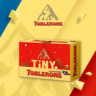 【TOBLERONE】 瑞士三角迷你牛奶巧克力 32g (含蜂蜜及奶油杏仁) | 短效品 2024/04/16