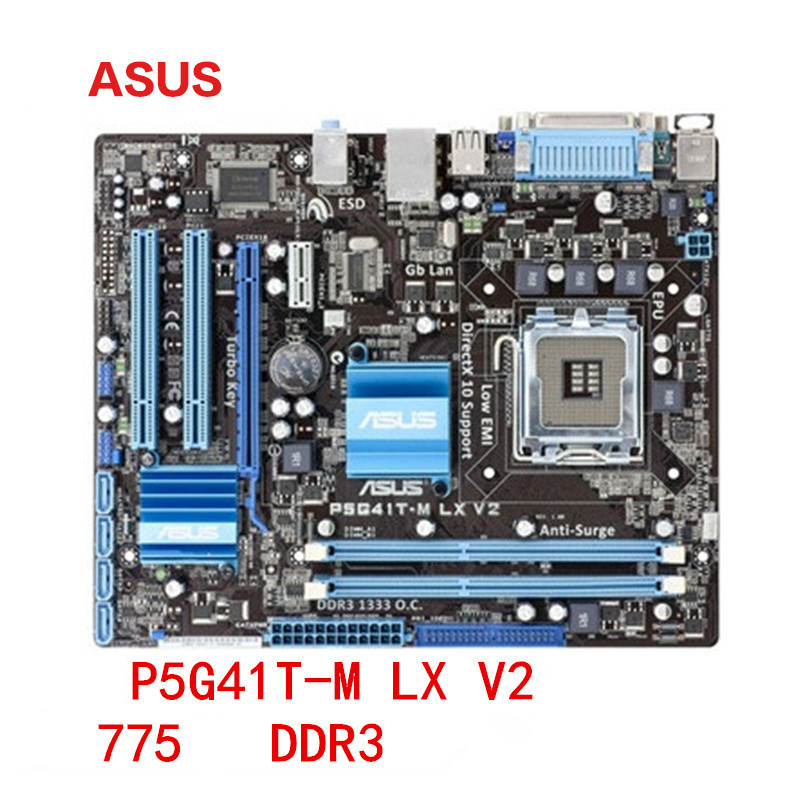 ❊Asus/華碩 P5G41T-M LX V2 775針 G41主板 P5G41C-M LX LX3 PL