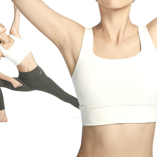 Nike Alate Ellipse Ll Bra 女 淡綠色 中度支撐 一片式縫入襯墊 運動內衣 DO6620-020