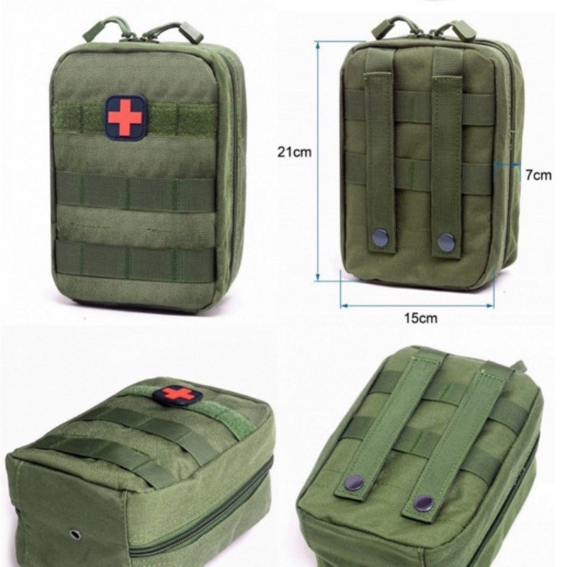 精選💕實用耐磨molle腰包緊湊型edc工具包實用包戶外垃圾桶醫療包手機包野外訓練腰包